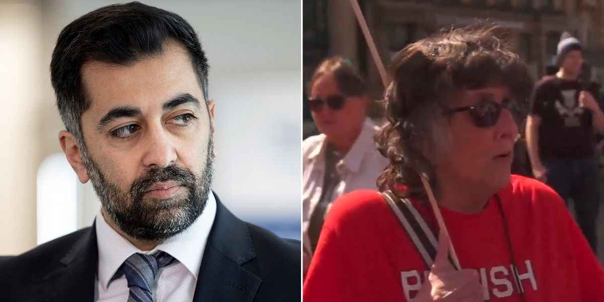 NextImg:'Get Humza OUT!' Pro-Union demonstrators rally against SNP as Scottish nationalists demand new referendum