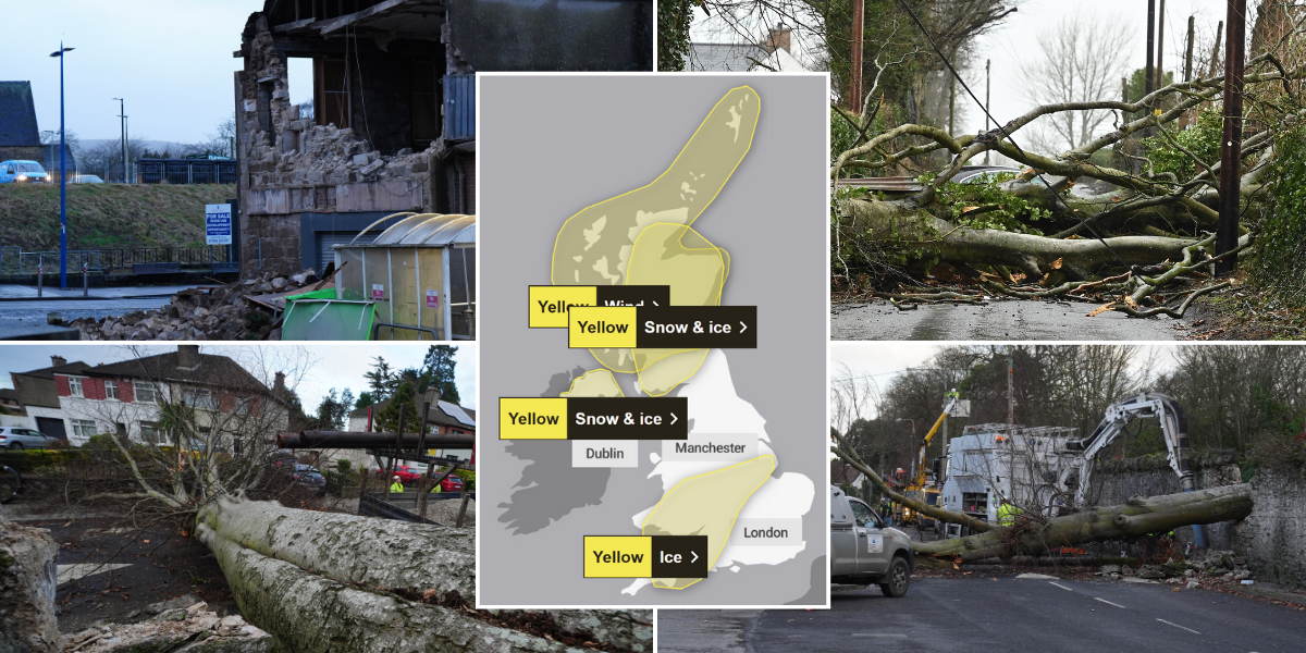 NextImg:Britain braces for snow and ice as Met Office warnings in force after Storm Eowyn devastation