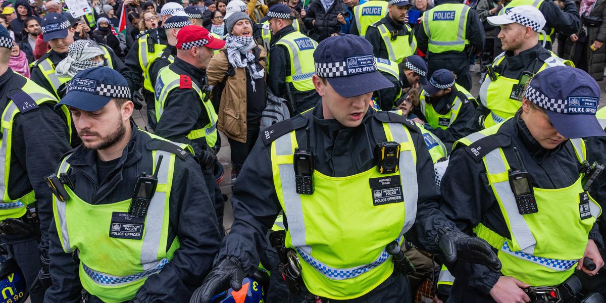 NextImg:Palestine marches cost taxpayers £25MILLION to police as 'unsustainable burden' placed on Met