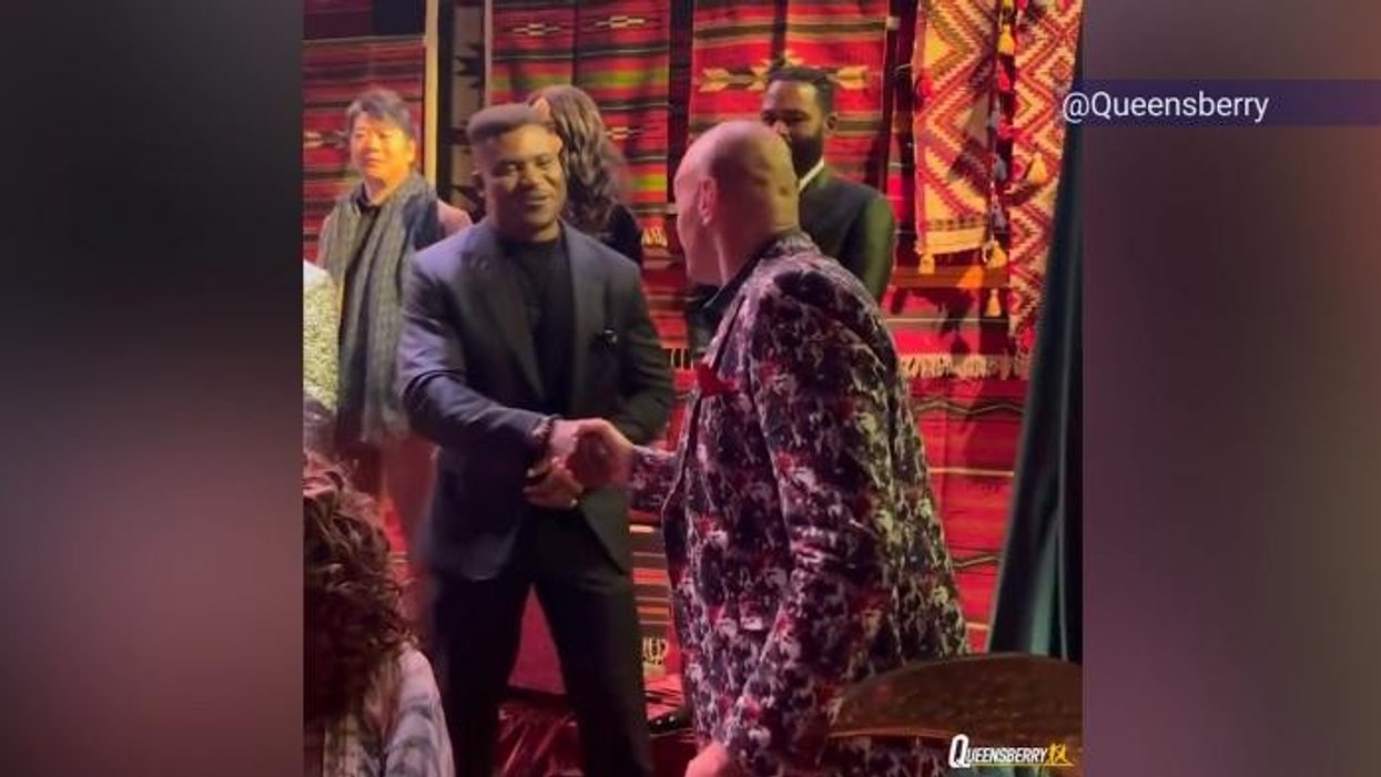 Tyson Fury makes joke about Francis Ngannou as fascinating Oleksandr Usyk boxing match approaches