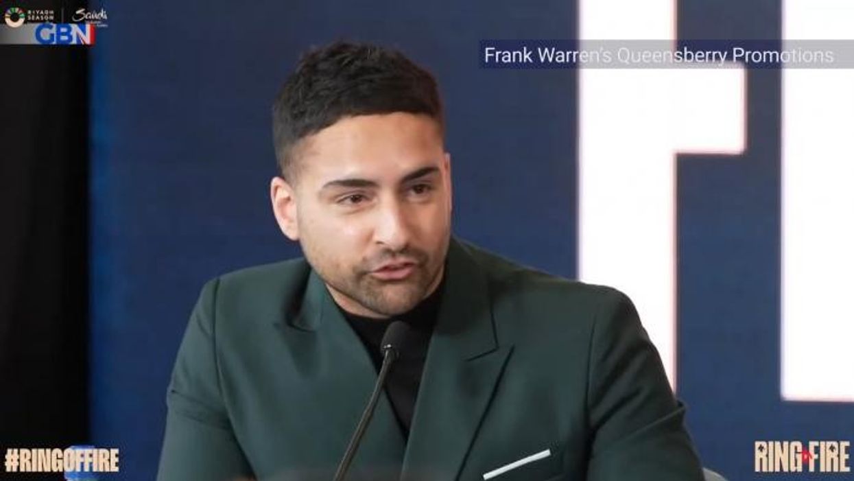 Tyson Fury tells reporter to 'behave yourself' as feelings on Anthony Joshua made crystal clear