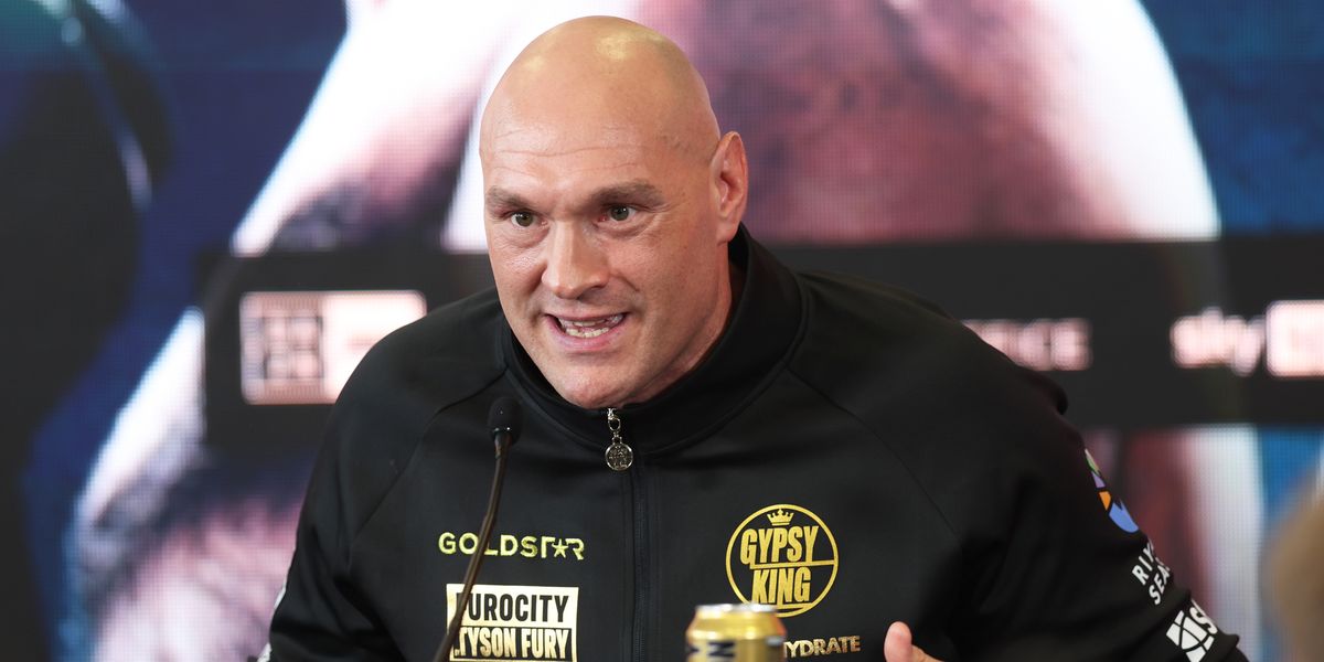 NextImg:Tyson Fury tells reporter to 'behave yourself' as feelings on Anthony Joshua made crystal clear