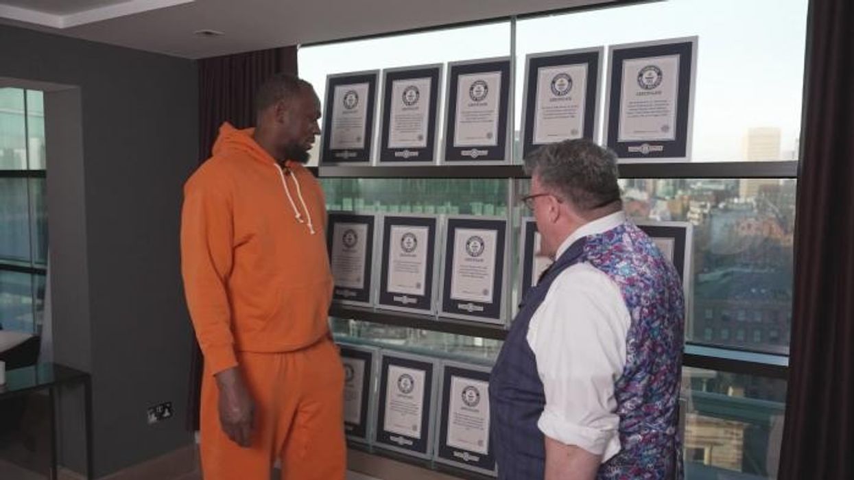 Usain Bolt, 38, gets Guinness World Record award in event that doesn't exist