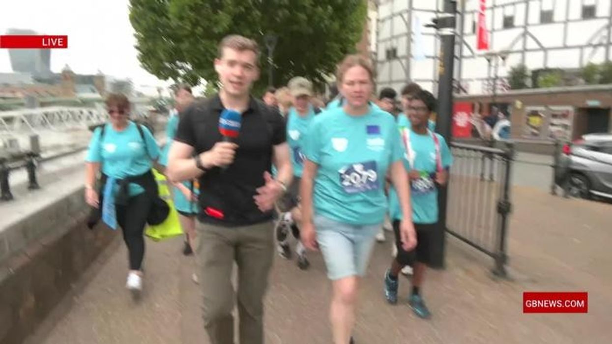 Veteran hails 'life-saving' Armed Forces charity on poignant fundraising walk after losing her husband: 'It's been life-changing'