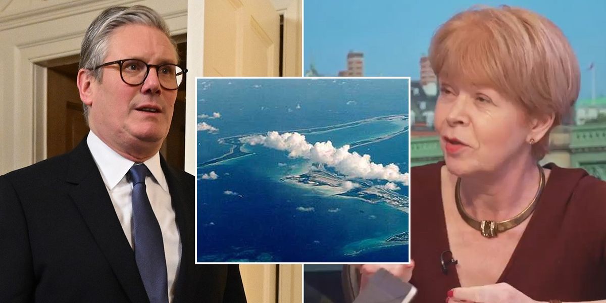 NextImg:Labour blasted for 'rushing' Chagos deal as Starmer accused of 'selling what's ours' - 'Got them over a barrel!'
