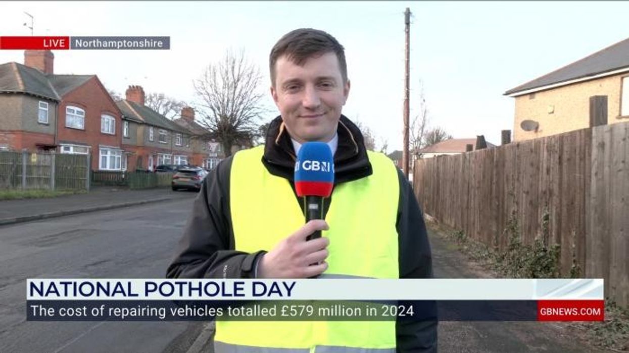 ‘One slip and you’re gone!’ Britons demand National Pothole Day action after road littered with death traps - ‘It’s like dodgems’