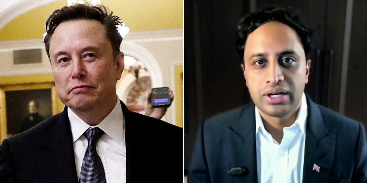 NextImg:Elon Musk branded ‘greatest entrepreneur of all time’ by Reform UK chair after billionaire’s shock Nigel Farage intervention