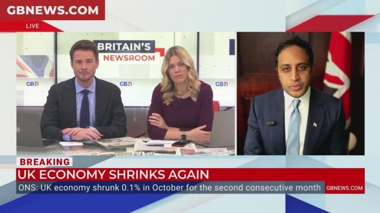 'Bunch of incompetents!' Zia Yusuf tears into Labour as Britain's shrinking economy put on blast