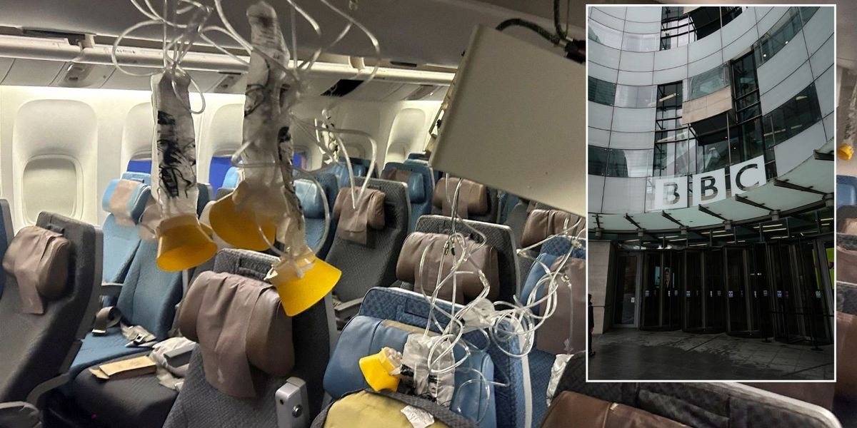NextImg:BBC blames CLIMATE CHANGE for 'extreme turbulence' that sparked Singapore Airlines emergency landing