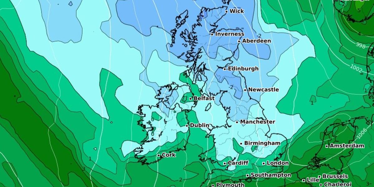 NextImg:UK to feel ‘distinctly wintery’ as Scandinavian cold air mass descends over Britain