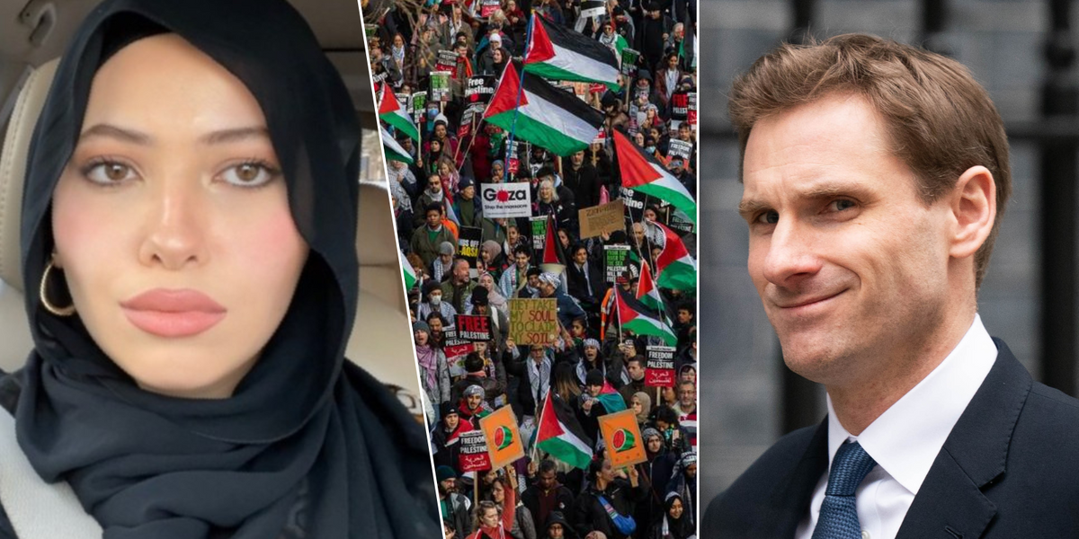 NextImg:Palestinian student deemed 'risk to public safety' claims she's had visa revoked after saying she was 'full of pride' at October 7 Hamas attack
