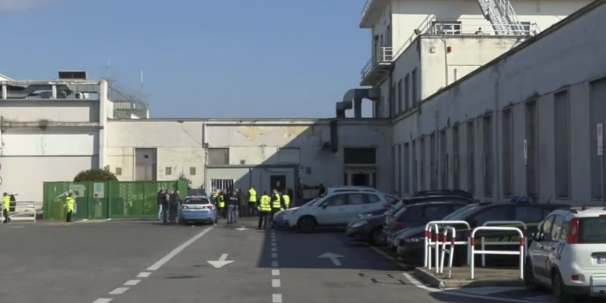 NextImg:Two people injured and flights suspended at Rome airport after migrant who JUST moved to Italy sets fire to control tower
