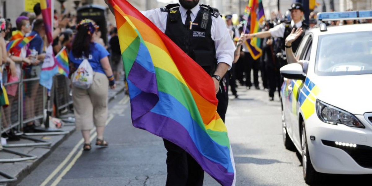 NextImg:Police force handed thousands in taxpayer cash to LGBT charity once led by convicted paedophile