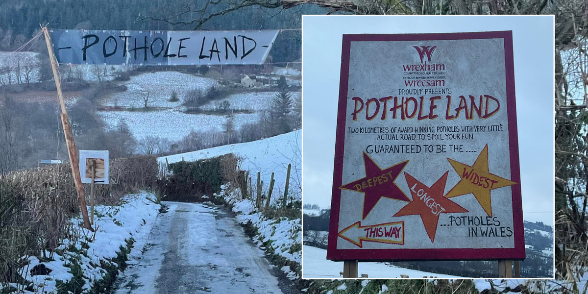 NextImg:Leafy village turned into tourist attraction for having 'widest, deepest and longest' potholes in country