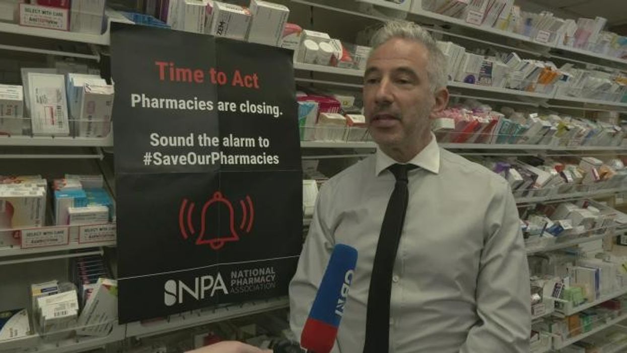 'Sector on life support': Protests held across 6,000 pharmacies in the UK on national day of action