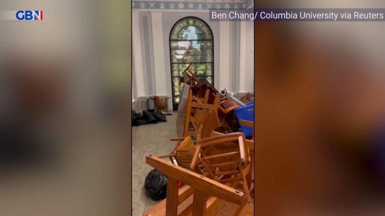Dozens of pro-Palestine protesters arrested as riot police storm Columbia University after officials said they had 'no choice'
