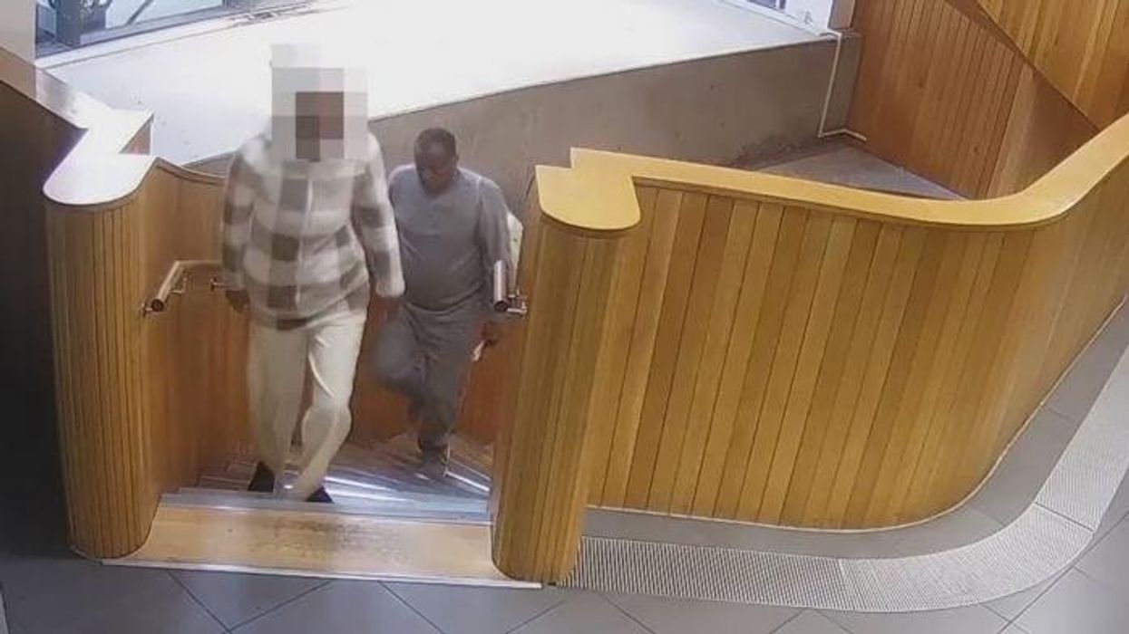 Watch moment Epping migrant is seen following woman in BROAD DAYLIGHT after prison release