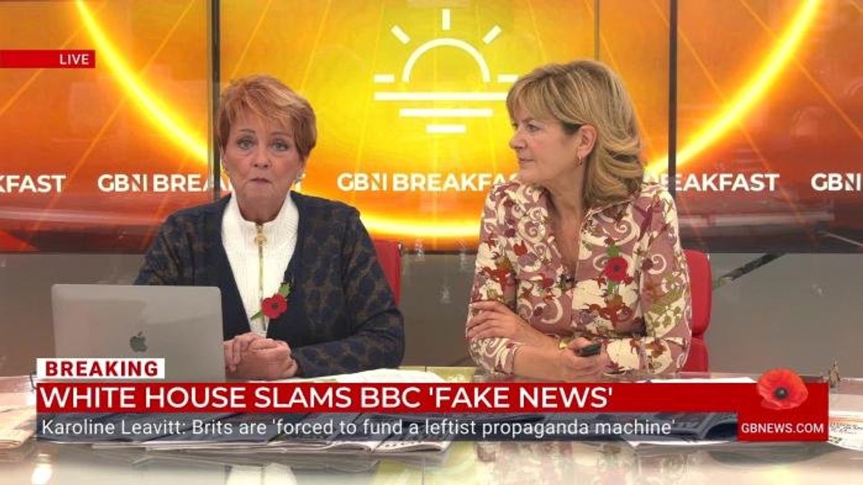 'Get off his high horse!' GB News guest defends 'fake news' BBC as he lays into Donald Trump's legacy