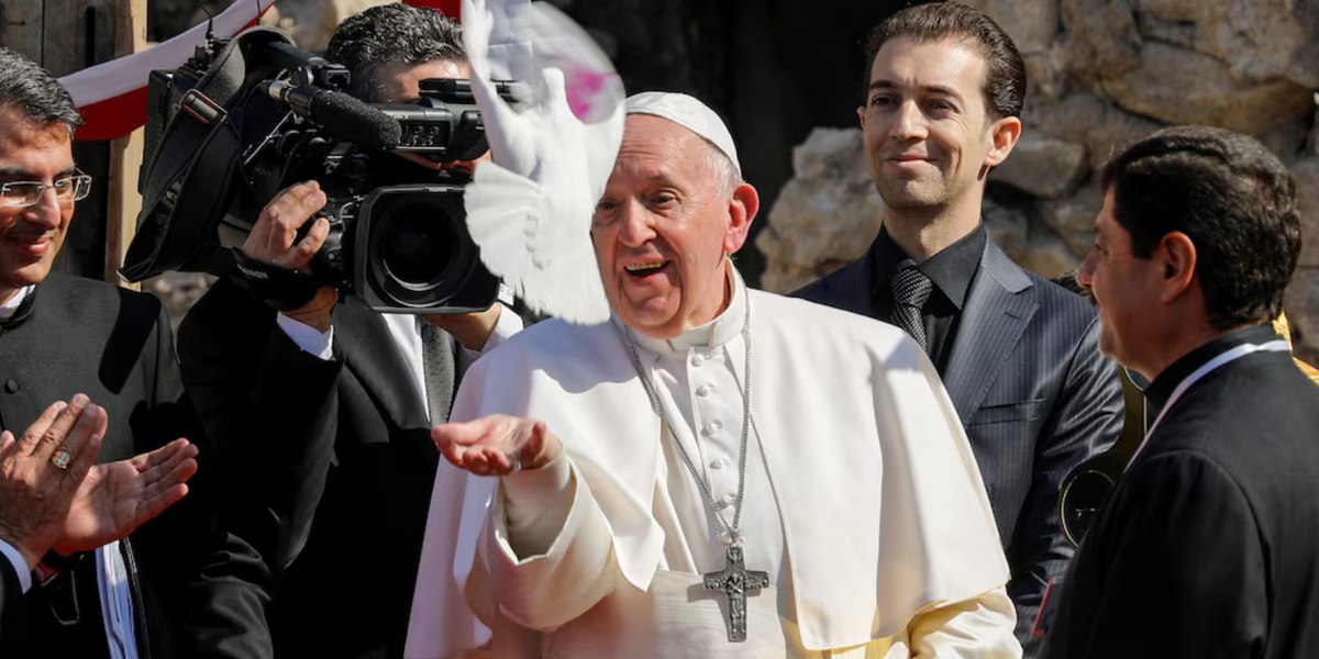 NextImg:Pope Francis reveals suicide bomber terror plot to kill him foiled by British intelligence