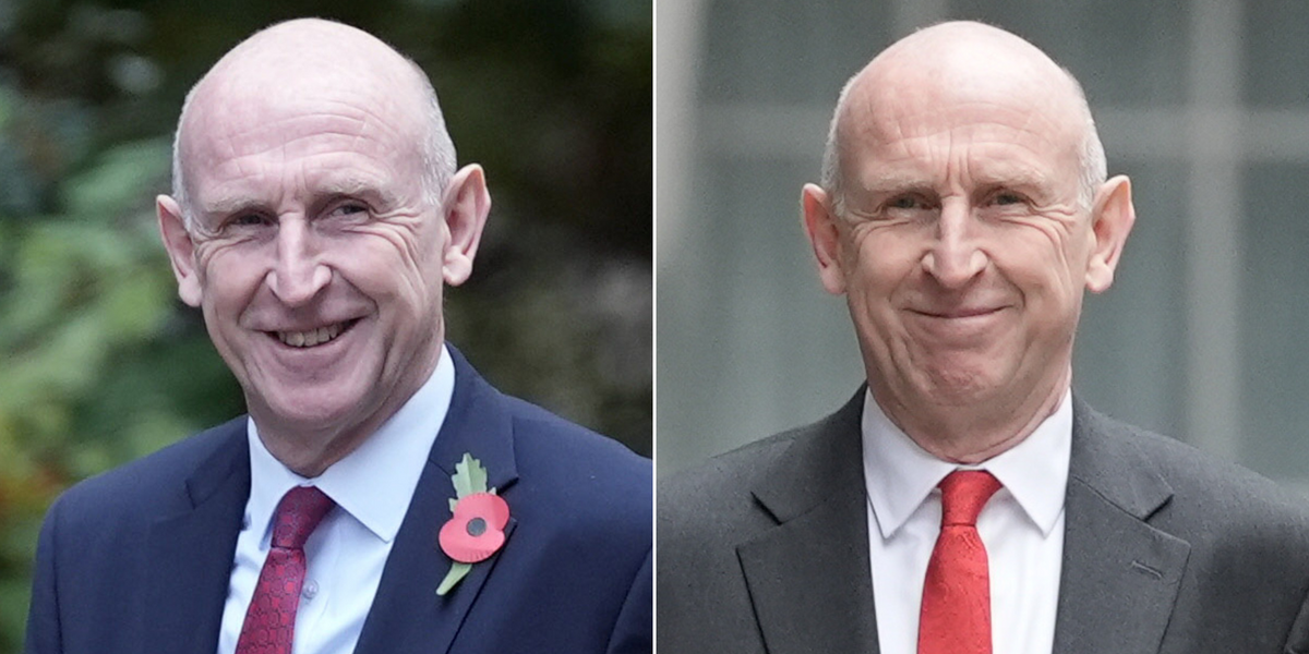 NextImg:Labour Defence Secretary arrives at No10 WITHOUT a poppy just days after launching appeal