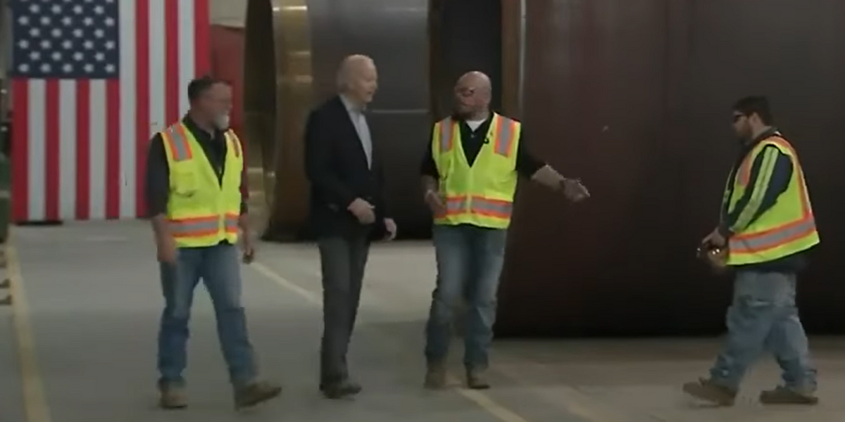NextImg:Biden laughs as he gloats over briefcase that can 'blow up world'