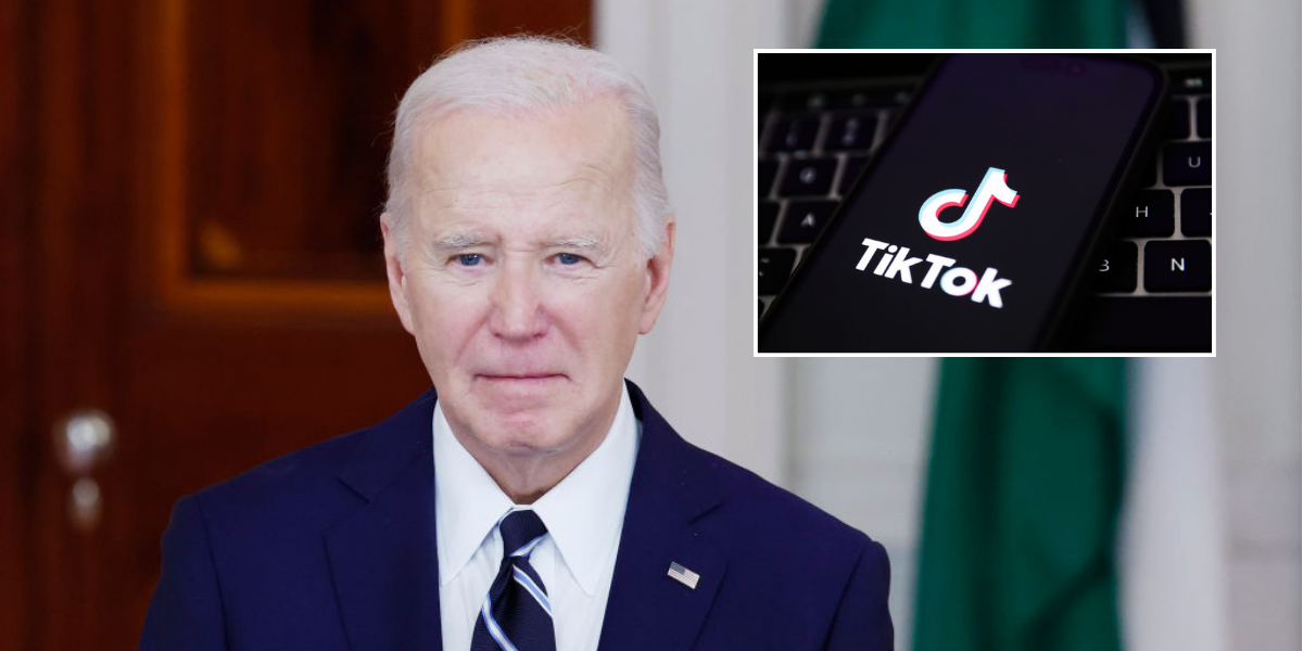 NextImg:Biden joins TikTok in desperate attempt to woo young voters as he jokes about Super Bowl conspiracy theories