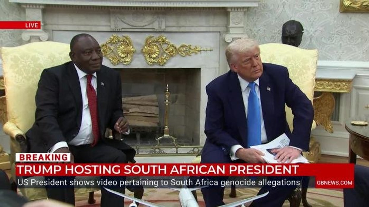 Revealed: 99.9% of refugees admitted to US are white South Africans fleeing 'genocide'