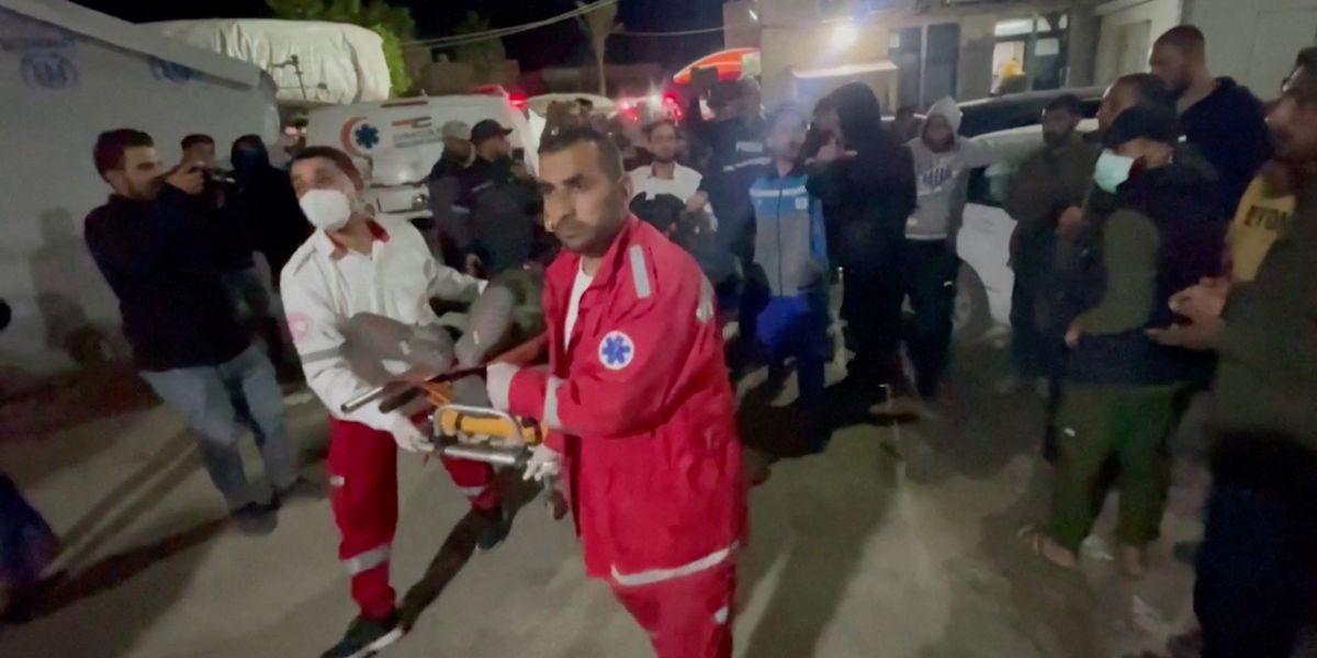 NextImg:British citizen among seven aid volunteers killed in 'targeted Israeli airstrike' in Gaza