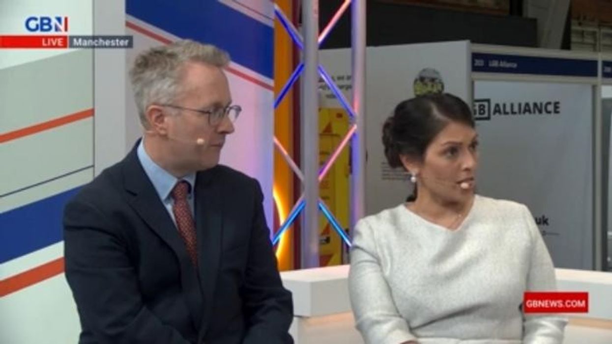 'Running rife in France!' Priti Patel slaps down Macron - 'He's worried about Rwanda because it keeps migrants in France'