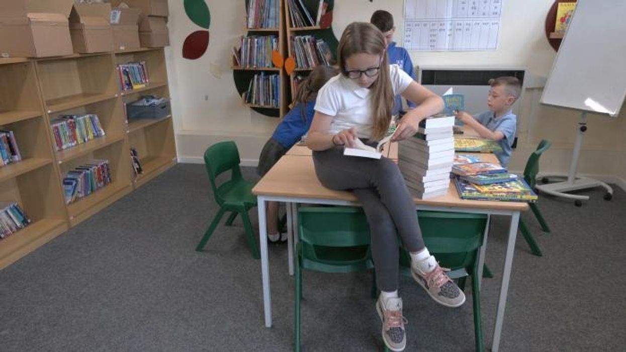 'I love it!' Pupils hail new book scheme as figures show 1 in 4 leave primary school unable to read well