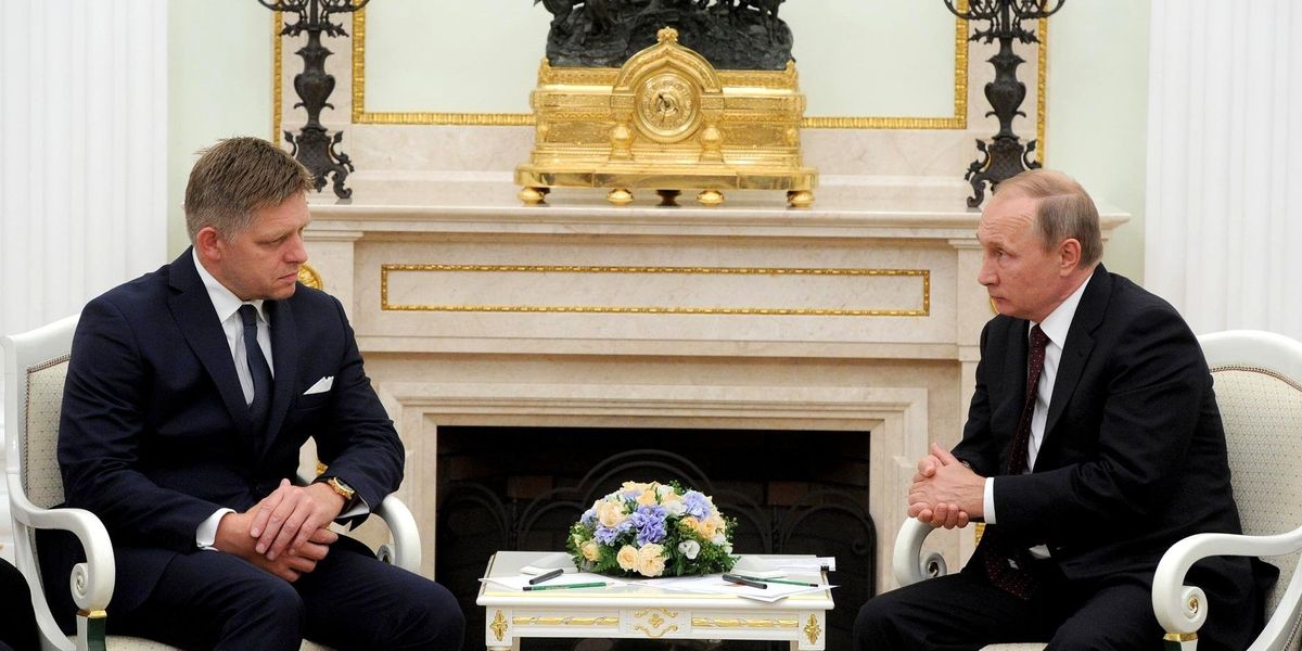 NextImg:Putin 'greatly worried' after Slovakian PM assassination attempt and will now 'think twice'