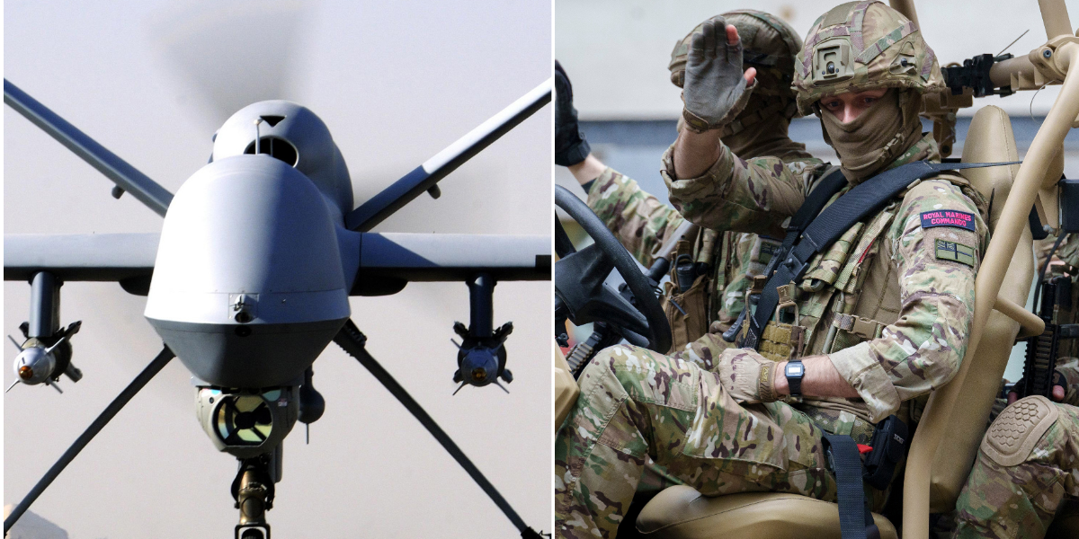 NextImg:RAF drone killed Isis terrorist as human rights laws prevented SAS from capturing him