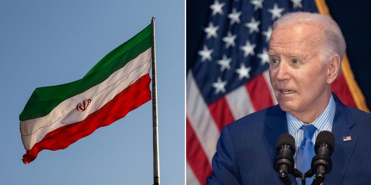 NextImg:Joe Biden given nuclear warning over Iran retaliation following kamikaze drone attack