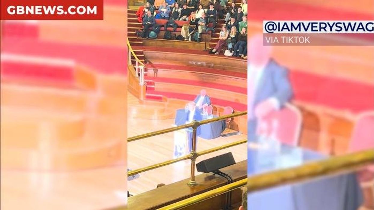 Richard Tice heckled and booed after telling schoolchildren it's time to 'make Britain great again'