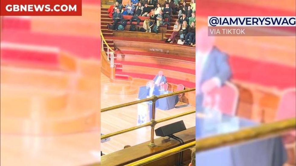 'F**k you!' Richard Tice heckled and booed after telling schoolchildren it's time to 'make Britain great again'