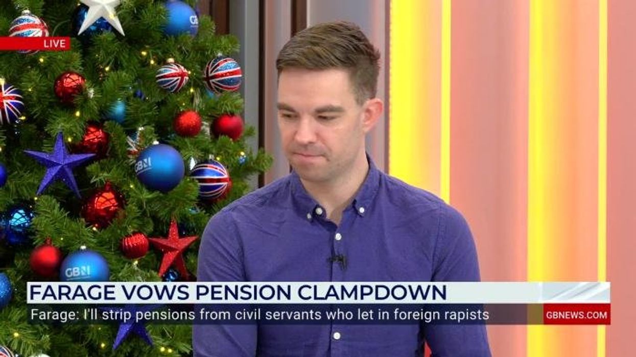 'How can you blame them?' Watch moment Reform policy targeting civil service falls under fire on GB News