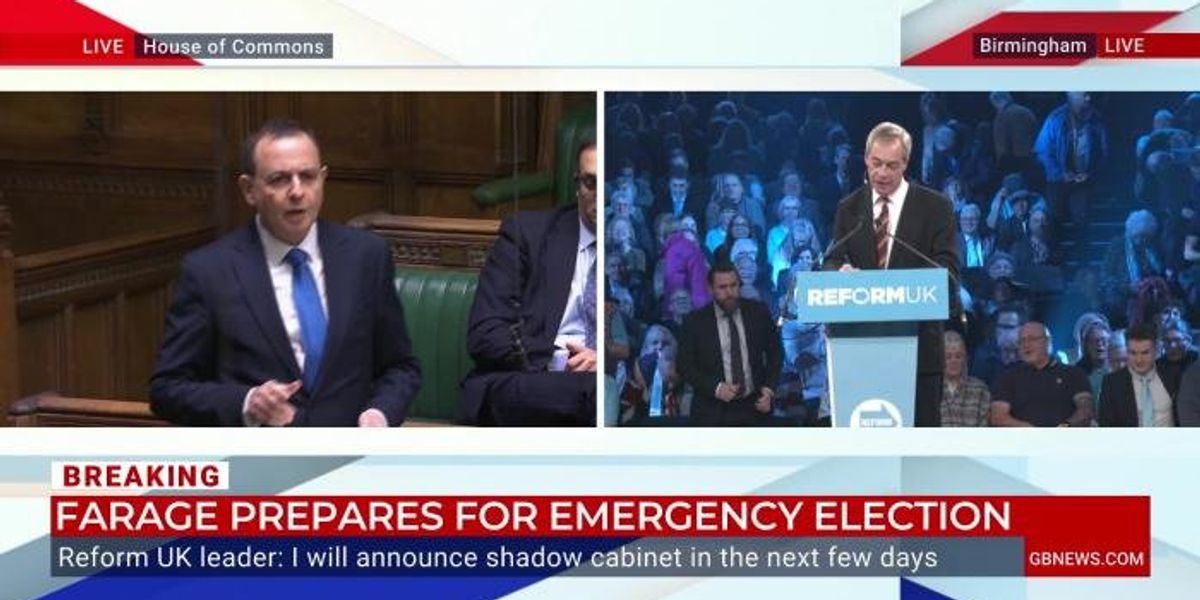 Reform UK supporters ERUPT in applause for GB News’s Katherine Forster Reform UK supporters ERUPT in applause for GB News’s Katherine Forster