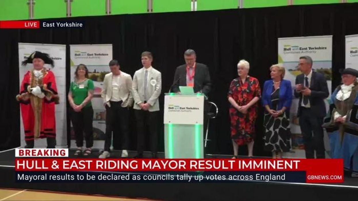 WATCH: Reform UK win Hull and East Riding Mayoral election