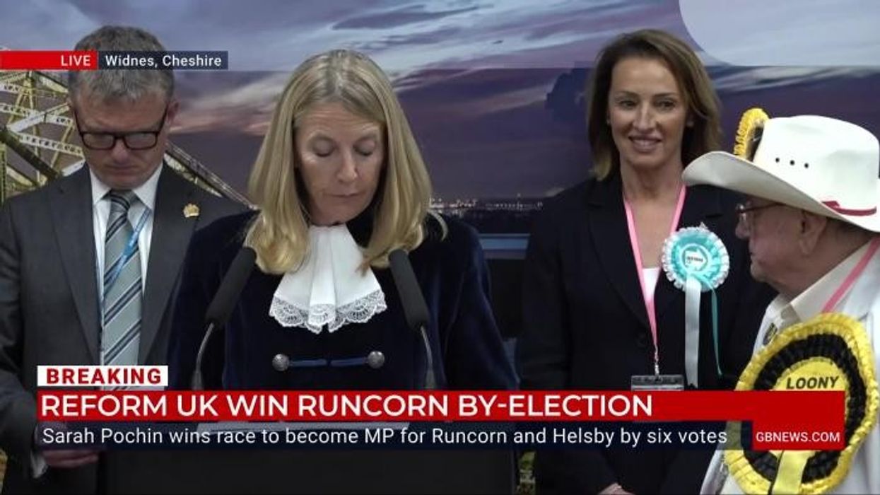Reform UK wins Runcorn by SIX VOTES as gleeful Nigel Farage 'sends message' to Keir Starmer after historic victory