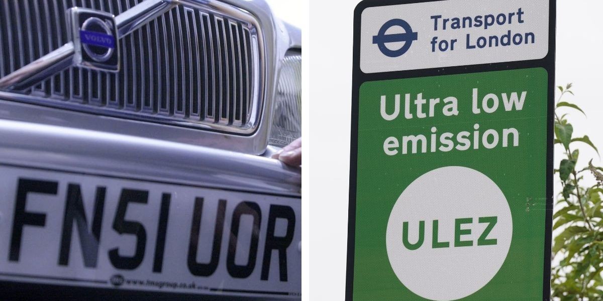 NextImg:Drivers warned of number plate issue which may see Britons hit with Ulez fines without being in London