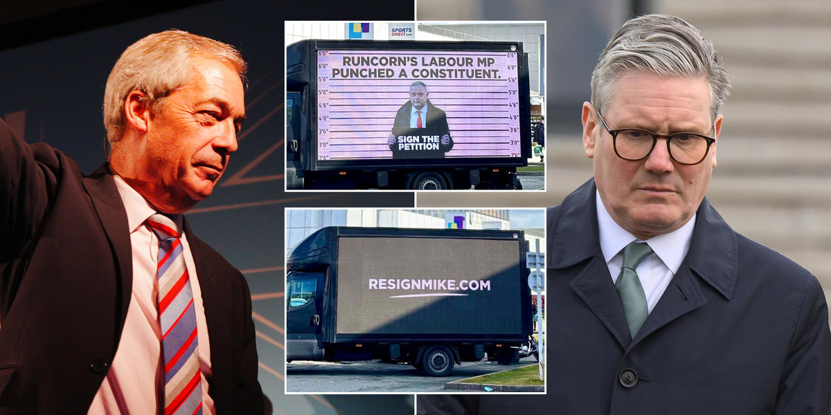 NextImg:Reform launches campaign against 'sucker-punch' MP as Farage plots to snatch Labour heartland - 'We'll give it everything!'