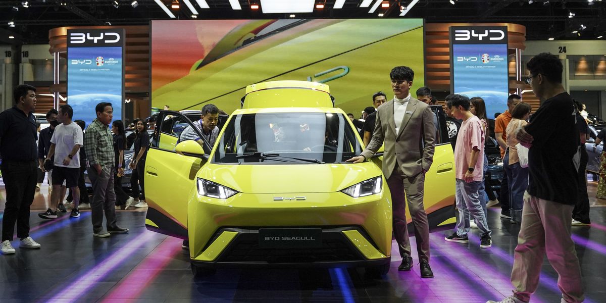NextImg:Chinese car brand could launch the UK's cheapest electric vehicle this year with price tag of just £8,000