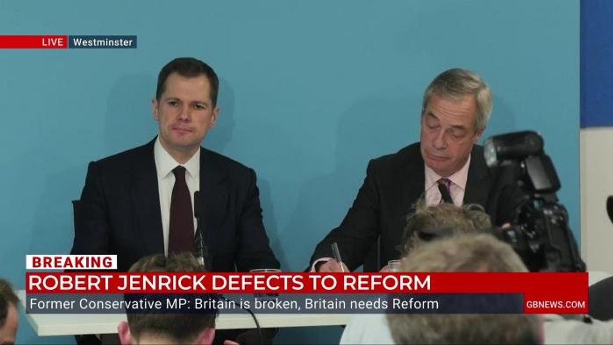 WATCH: Robert Jenrick tells GB News he is ‘proud’ to play his part in Reform UK’s success