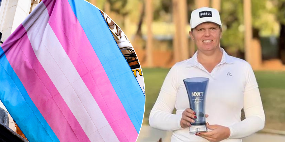 NextImg:'It's not fair!' Female golfer fumes over trans players invading sport