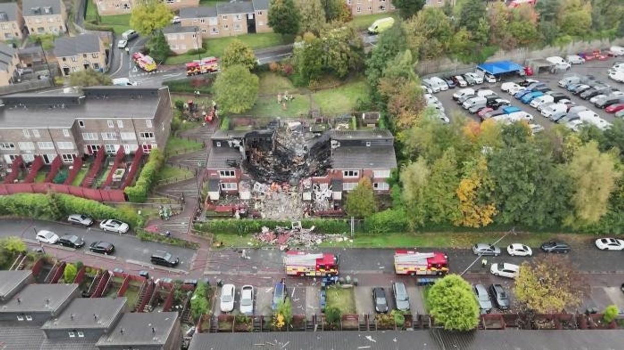 Man arrested for murder after huge 'gas explosion' destroyed multiple homes