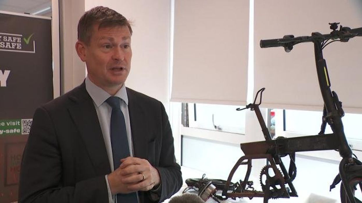 Hordes of e-scooter and e-bike 'nuisances' seized as police crush 'dangerous' vehicles