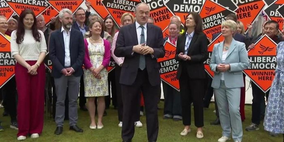 Ed Davey launches Liberal Democrats local election campaign Ed Davey launches Liberal Democrats local election campaign