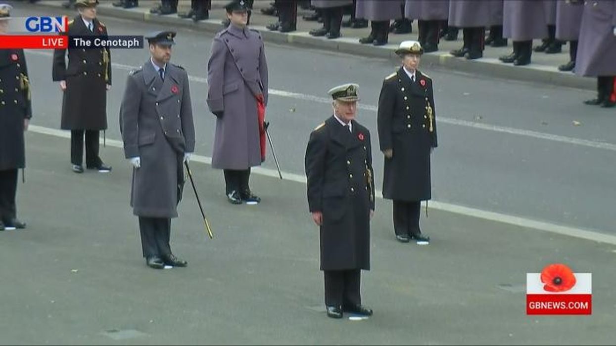 SNP's Stephen Flynn accused of 'disrespecting the fallen' after not singing national anthem at Remembrance Sunday service