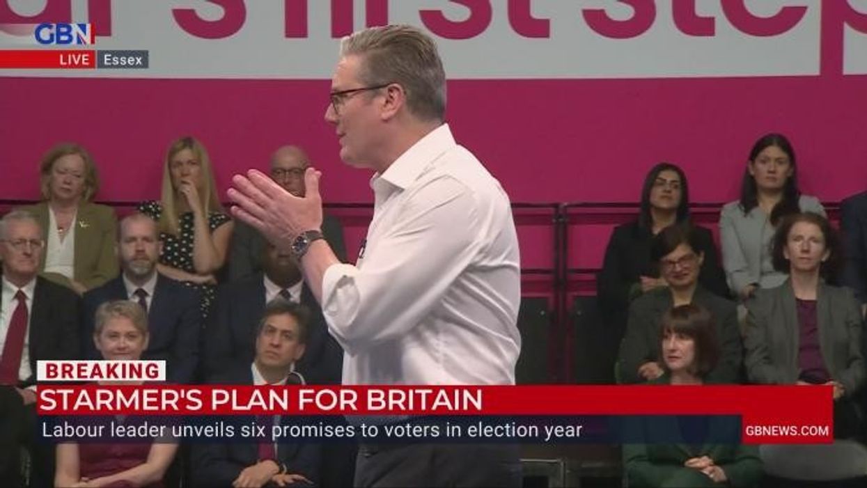 'Decline is not inevitable!' Keir Starmer issues rallying cry to voters ahead of election as Labour sets out six pledges