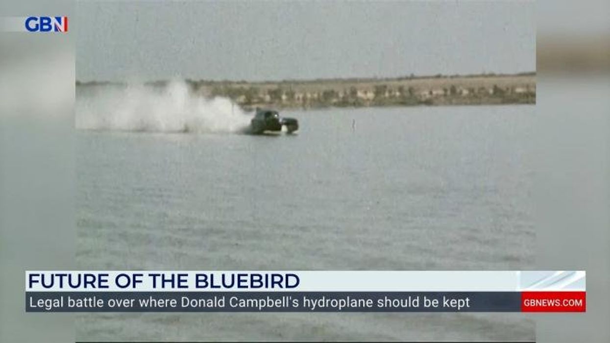 Iconic Bluebird hydroplane RETURNS to waters 60 years after fatal crash during record attempt